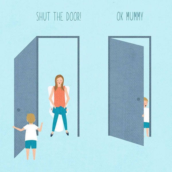 Realistic Comics About Motherhood (30 pics)