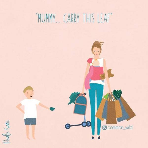 Realistic Comics About Motherhood (30 pics)