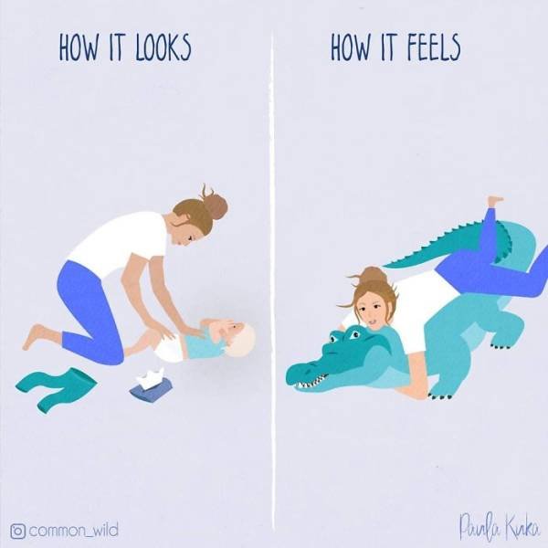 Realistic Comics About Motherhood (30 pics)