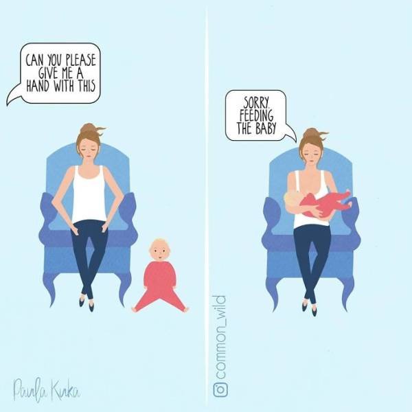 Realistic Comics About Motherhood (30 pics)