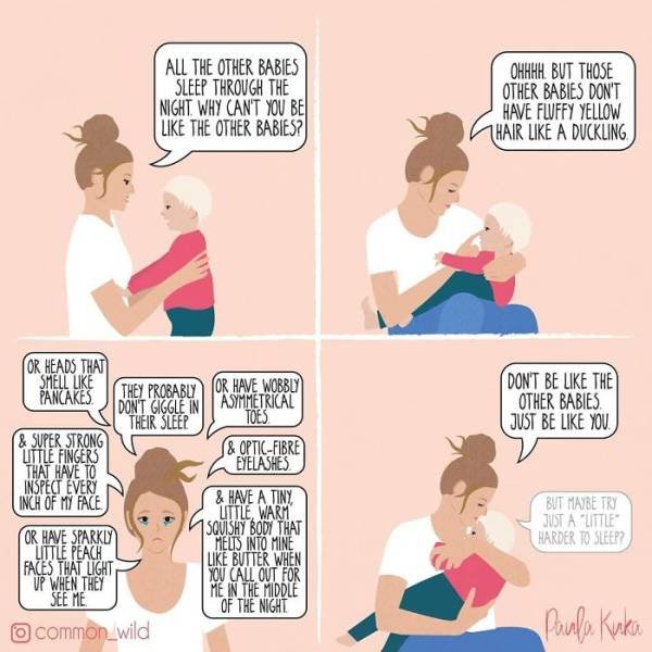 Realistic Comics About Motherhood (30 pics)