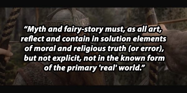 Wisdom From J.R.R. Tolkien's Works (28 pics)