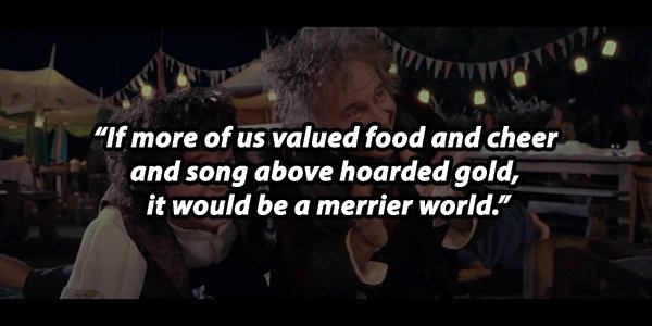 Wisdom From J.R.R. Tolkien's Works (28 pics)