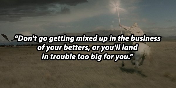 Wisdom From J.R.R. Tolkien's Works (28 pics)