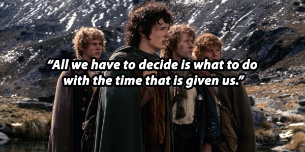 Wisdom From J.R.R. Tolkien's Works (28 pics)