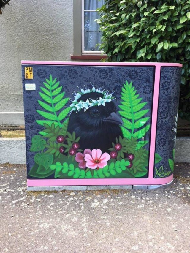 Artists Make Something Special From Telecommunications Cabinets (41 pics) Artists Make Something Special From Telecommunications Cabinets (41 pics)