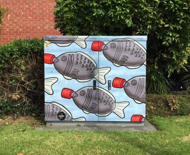 Artists Make Something Special From Telecommunications Cabinets (41 pics) Artists Make Something Special From Telecommunications Cabinets (41 pics)