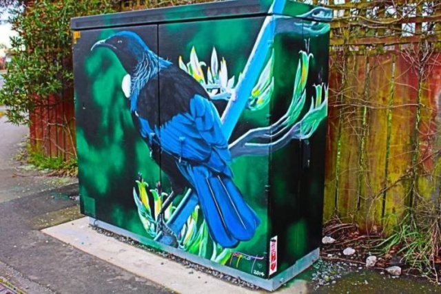 Artists Make Something Special From Telecommunications Cabinets (41 pics) Artists Make Something Special From Telecommunications Cabinets (41 pics)