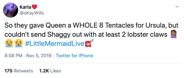 Funny Memes & Tweets About "The Little Mermaid Live" (23 pics)
