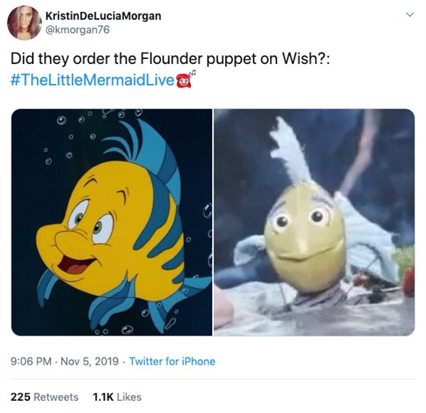 Funny Memes & Tweets About "The Little Mermaid Live" (23 pics)