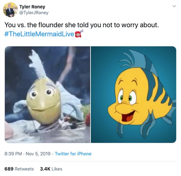 Funny Memes & Tweets About "The Little Mermaid Live" (23 pics)