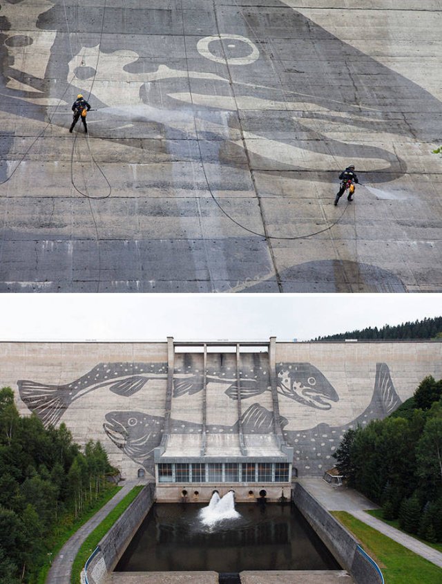 Power Washing Makes A Difference (40 pics) Power Washing Makes A Difference (40 pics)