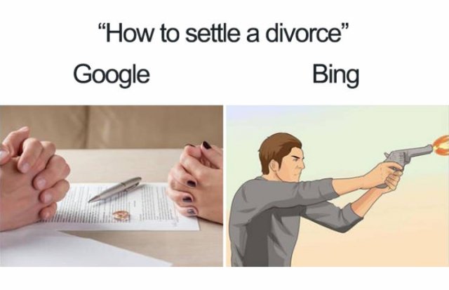 Google Vs. Bing Memes (20 pics)