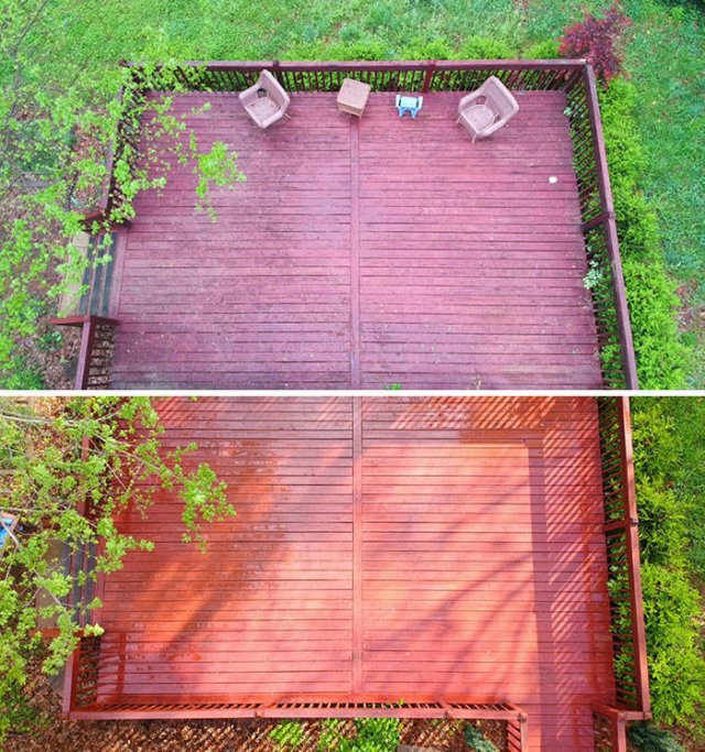 Power Washing Makes A Difference (40 pics) Power Washing Makes A Difference (40 pics)