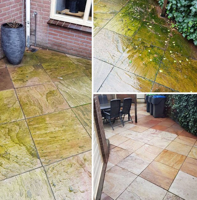 Power Washing Makes A Difference (40 pics) Power Washing Makes A Difference (40 pics)