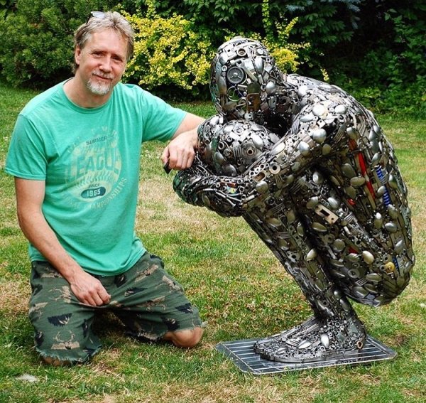 Amazing Junk Metal Sculptures (32 pics)