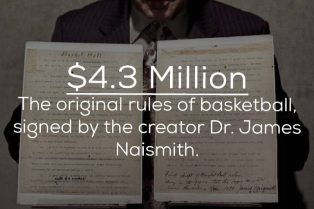 Things Signed By Celebs Can Be Very Expensive (20 pics)
