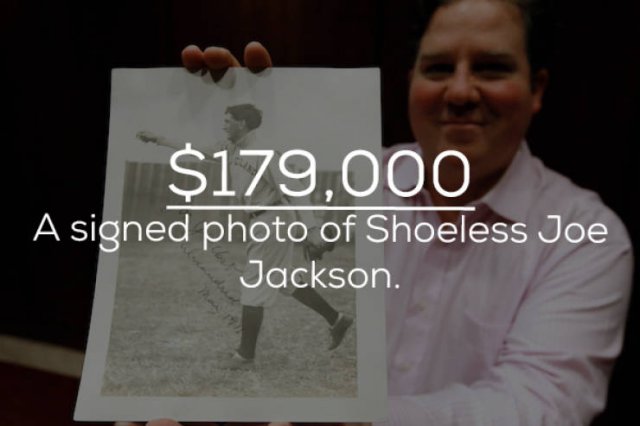Things Signed By Celebs Can Be Very Expensive (20 pics)