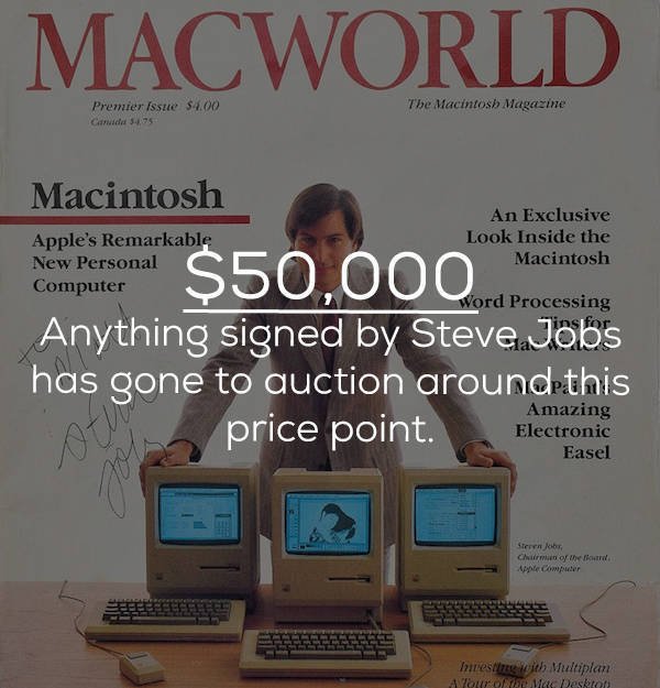 Things Signed By Celebs Can Be Very Expensive (20 pics)