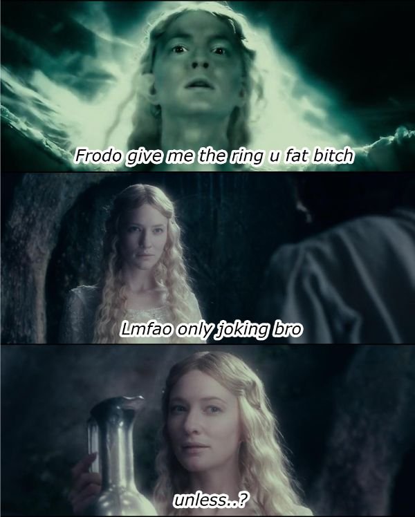 LOTR Memes (30 pics)