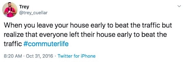Commuter Life Tweets (30 pics)