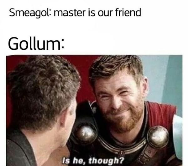 LOTR Memes (30 pics)