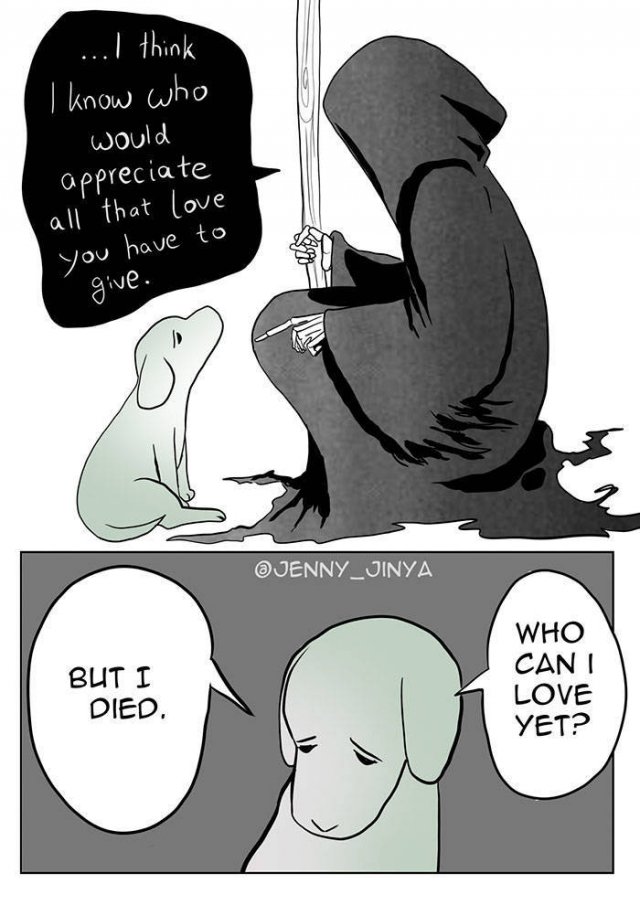 Comics About Death And Pets (14 pics)
