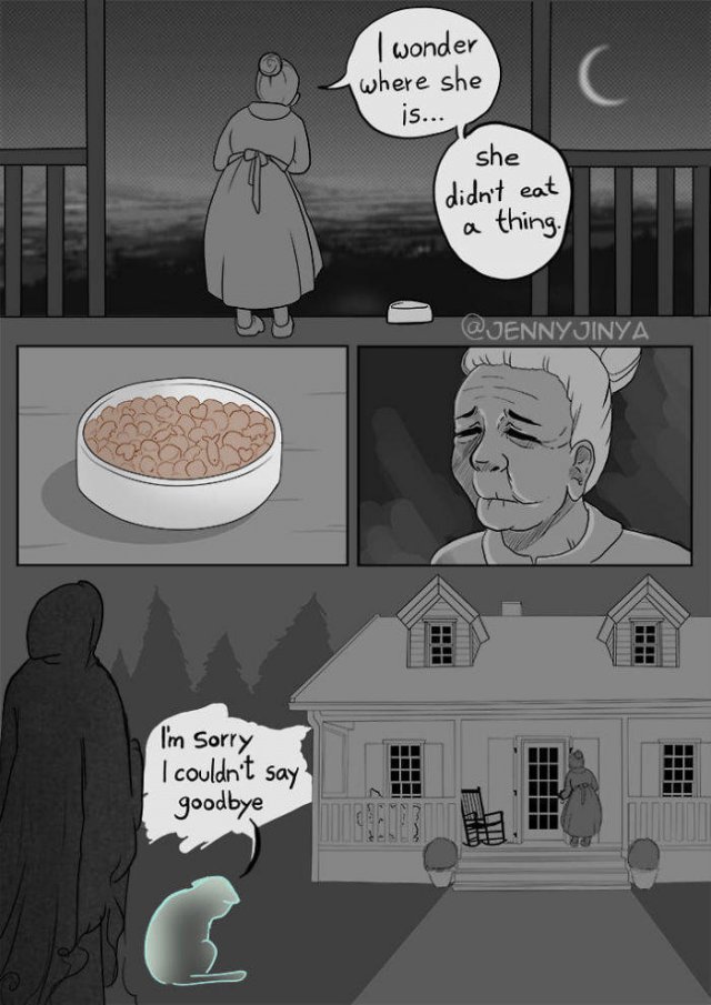 Comics About Death And Pets (14 pics)