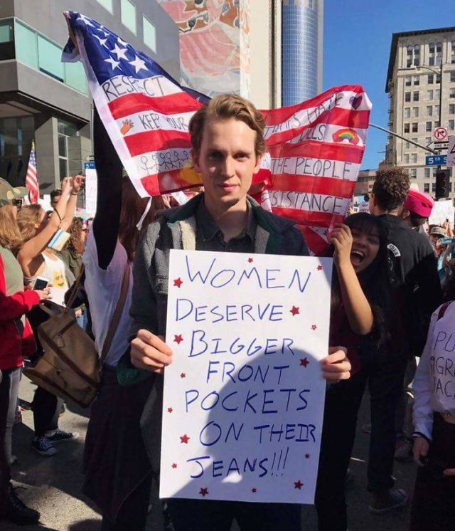 Women Want Pockets In Their Clothes! (30 pics)