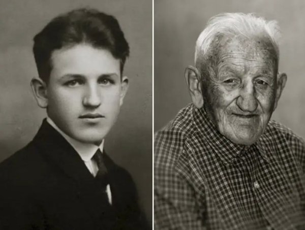 Vintage Portraits Of Same People Young And Old (12 pics) Vintage Portraits Of Same People Young And Old (12 pics)