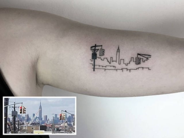 Incredible Minimalist Tattoos (30 pics)