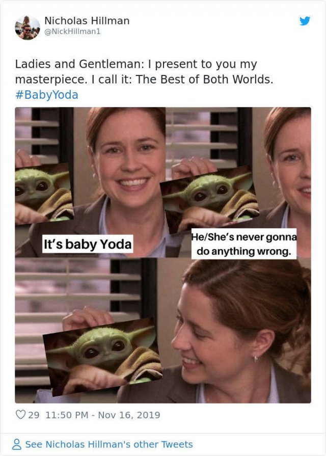 Very Cute Baby Yoda (19 pics)