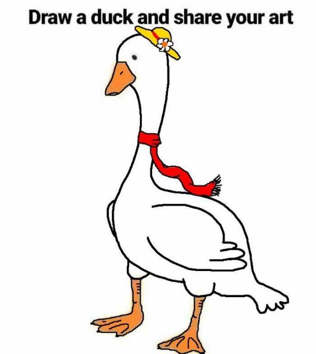 Just Try To Draw A Duck (32 pics)