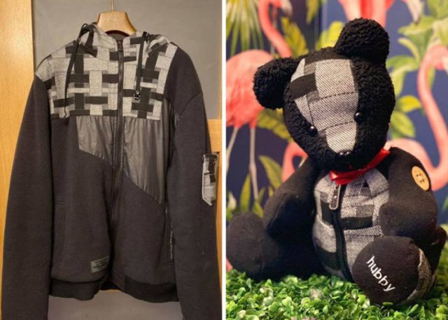 “Memory Bears” From Old Clothes  (25 pics)