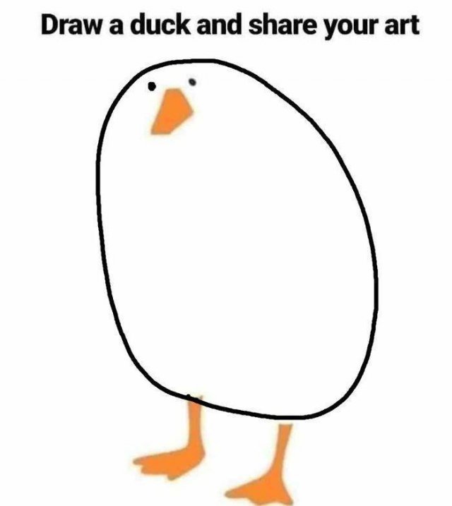 Just Try To Draw A Duck (32 pics)