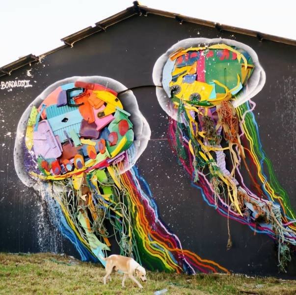 Artist Turns Abandoned Thrash Into Beautiful Animals (30 pics)