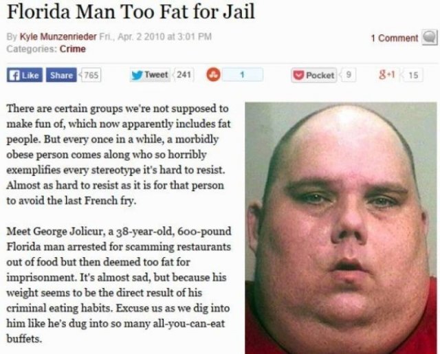 Crazy Florida People (37 pics)