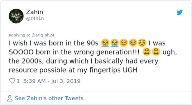 00s Teens Wish They Were Born In The 90s (30 pics)