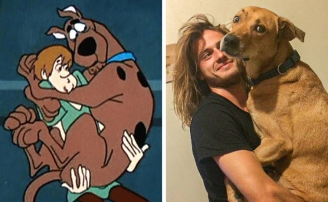 Real Life Cartoon Characters (20 pics) Real Life Cartoon Characters (20 pics)