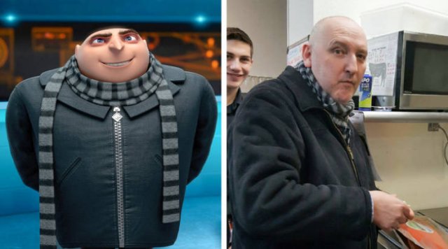 Real Life Cartoon Characters (20 pics) Real Life Cartoon Characters (20 pics)