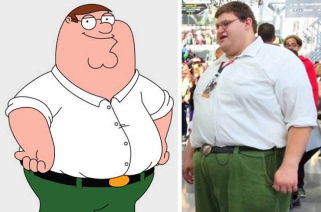 Real Life Cartoon Characters (20 pics) Real Life Cartoon Characters (20 pics)
