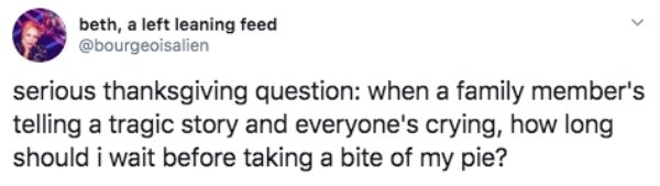 Thanksgiving Tweets (30 pics)