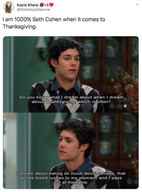 Thanksgiving Tweets (30 pics)