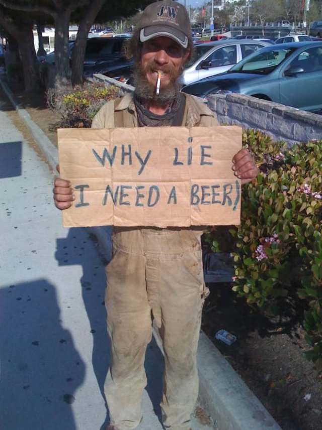 Handmade Signs From Homeless People (21 pics)