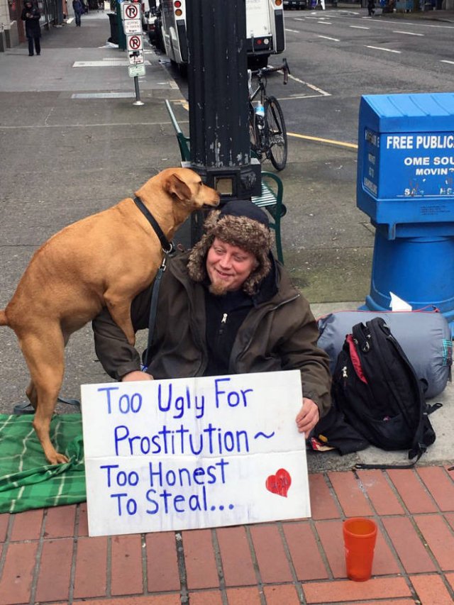 Handmade Signs From Homeless People (21 pics)