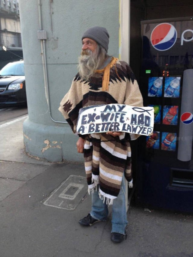 Handmade Signs From Homeless People (21 pics)
