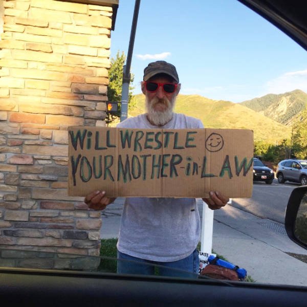 Handmade Signs From Homeless People (21 pics)