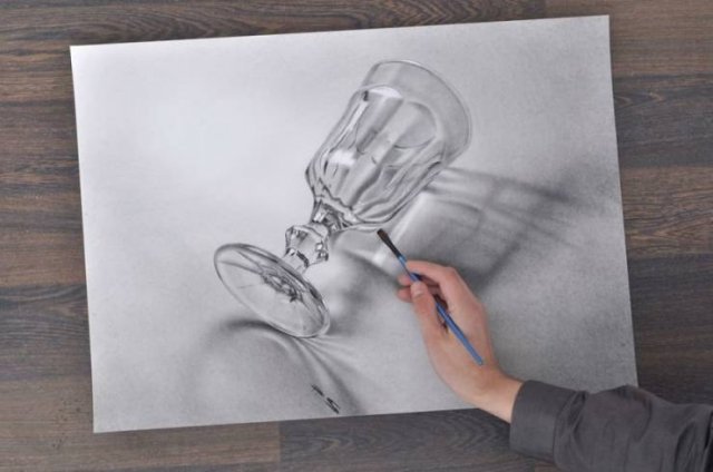 Incredible 3D Optical Illusion Drawings (48 pics)