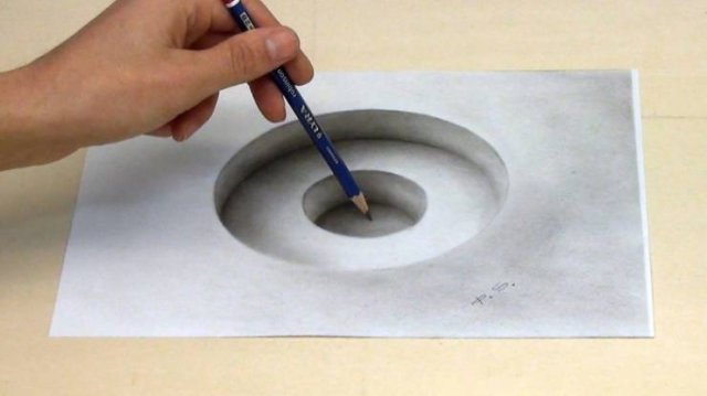 Incredible 3D Optical Illusion Drawings (48 pics)