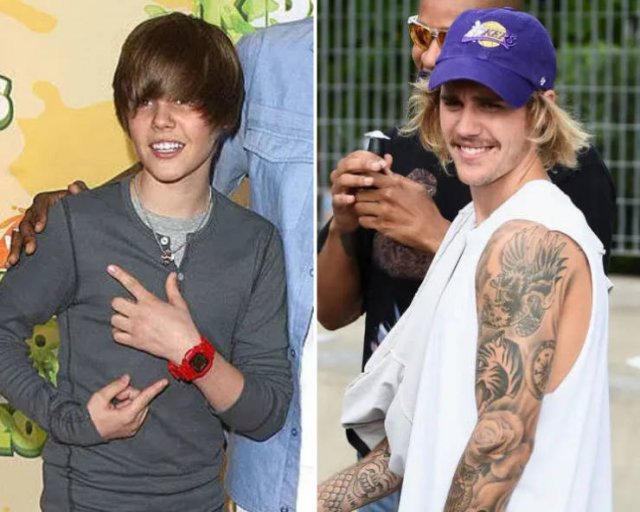 Celebs Then And Now (31 pics) Celebs Then And Now (31 pics)
